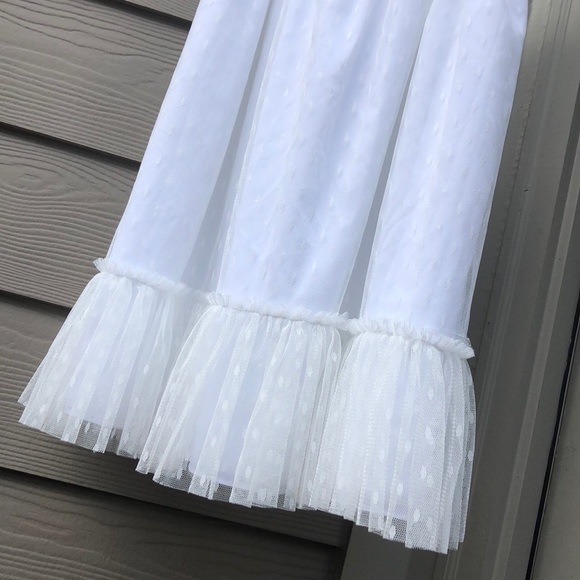 White Tulle Cheochee Junior dress - Picture 4 of 7